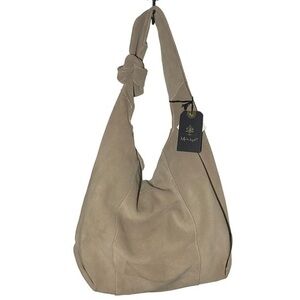 Moda Luxe Suede Hobo Bag